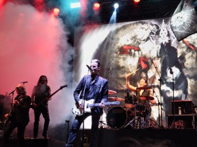 Festival performance by Lacrimosa on 3 May in 
São Paulo --
Photo by Eduardo Ganança
