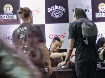 Festival performance by Lacrimosa on 3 May in 
São Paulo --
Photo by Eduardo Ganança
