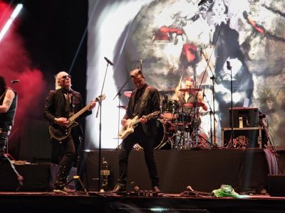 Festival performance by Lacrimosa on 3 May in 
São Paulo --
Photo by Eduardo Ganança

