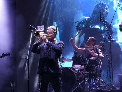 Festival performance by Lacrimosa on 3 May in 
São Paulo --
Photo by Eduardo Ganança
