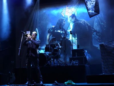 Festival performance by Lacrimosa on 3 May in 
São Paulo --
Photo by Eduardo Ganança
