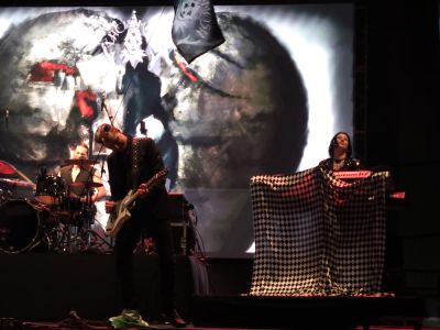 Festival performance by Lacrimosa on 3 May in 
São Paulo --
Photo by Eduardo Ganança
