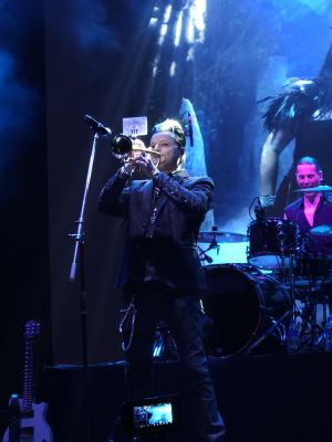 Festival performance by Lacrimosa on 3 May in 
São Paulo --
Photo by Eduardo Ganança
