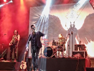 Festival performance by Lacrimosa on 3 May in 
São Paulo --
Photo by Eduardo Ganança
