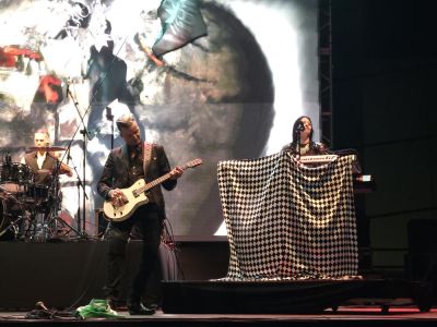 Festival performance by Lacrimosa on 3 May in 
São Paulo --
Photo by Eduardo Ganança
