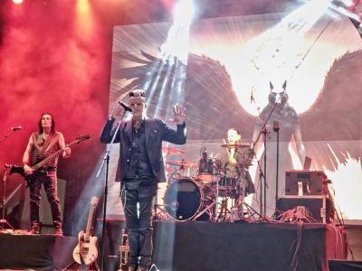 Festival performance by Lacrimosa on 3 May in 
São Paulo --
Photo by Eduardo Ganança

