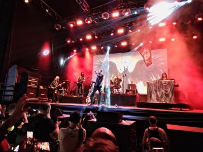 Festival performance by Lacrimosa on 3 May in 
São Paulo --
Photo by Eduardo Ganança

